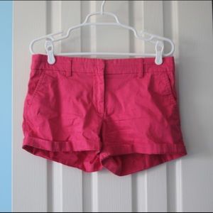 Pink shorts